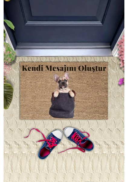 Dijital Baskı Kişiye Özel Iç Kapı Dekorasyon Paspas PS11216