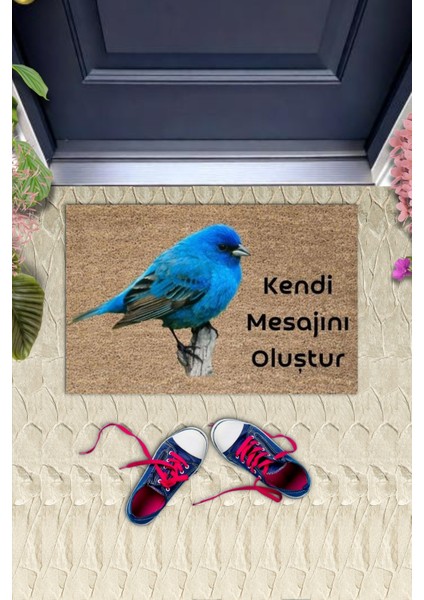 Dijital Baskı Kişiye Özel Iç Kapı Dekorasyon Paspas PS11233