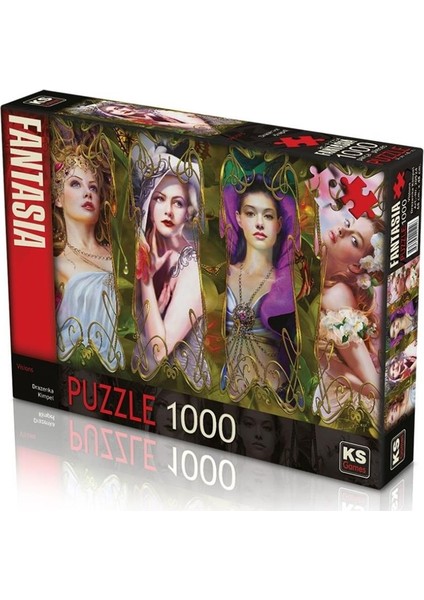 Ksgames 2000 Parça Visions Puzzle