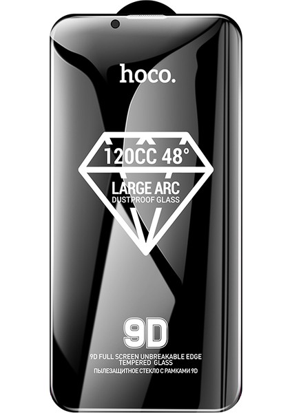 Apple iPhone 14 Plus/13 Pro Max 9d Hayalet Cam Tam Kaplayan Kırılmaz Tam Gizlilik Ekran Koruyucu