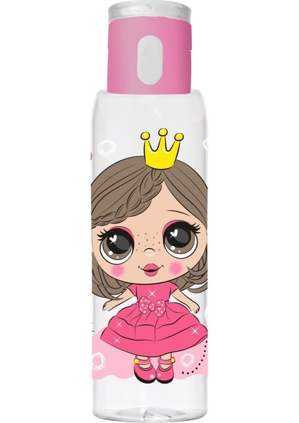 161417-820 Askılı Desenli Opak Desenli Matara 500 ml