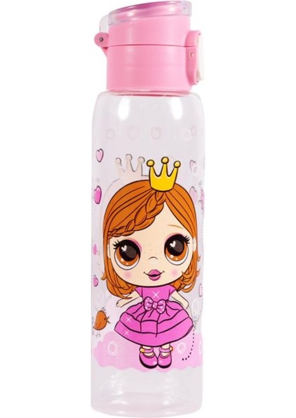 161417-820 Askılı Desenli Opak Desenli Matara 500 ml