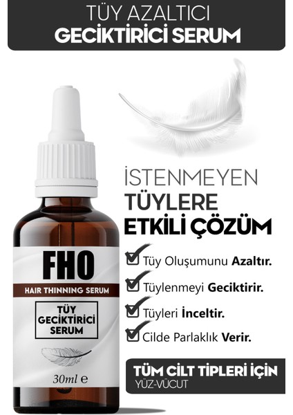 Tüy Dökücü Tüy Azaltıcı ve Nemlendirici Serum 30 ml