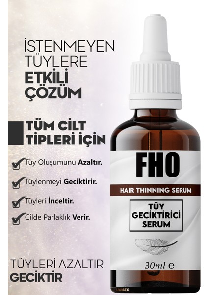 Tüy Dökücü Tüy Azaltıcı ve Nemlendirici Serum 30 ml fırsatları
