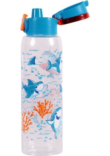 161417-821 Askılı Desenli Opak Desenli Matara 500 ml