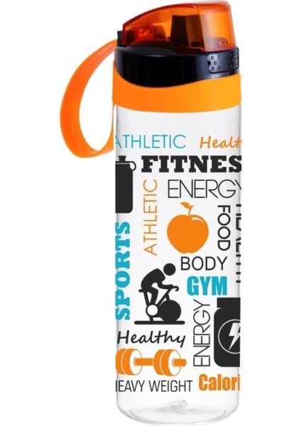 161670-836 Motivasyon Desenli Matara 750 ml