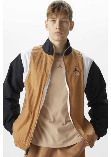 Jordan Essentials Member Lined Full Zip Men's Jacket Erkek Spor Ceket Açık Kahverengi