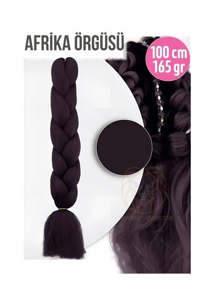 Afrika Örügüsü Rasta 100 cm 165 gr 1092 Kahve