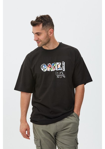Care Baskılı Oversize Tişört modelleri
