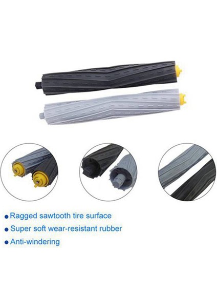 800 Serisi 870 880 980 Elektrikli Süpürge Yedek Parçası Için 24 Adet Enkaz Çıkarma Fırçası (Yurt Dışından) modelleri