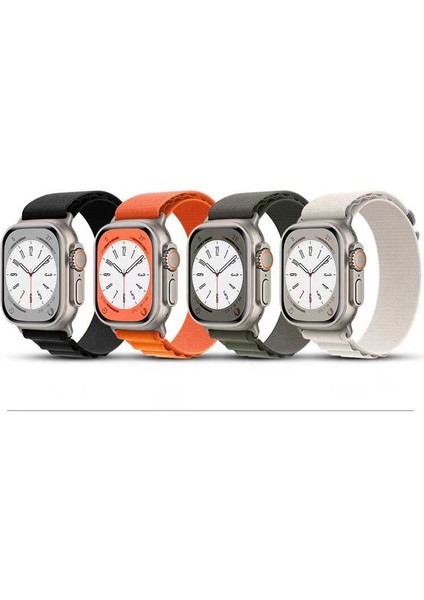 Watch 38MM Uyumlu Krd-74 Hasır Kordon Zore - Mavi