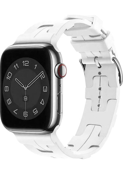 Watch 40MM Krd-92 Uyumlu Kordon Zore - Beyaz