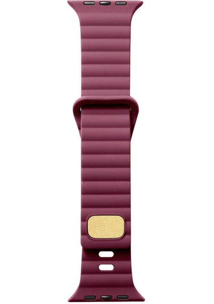 Watch 44MM Uyumlu Krd-73 Uyumlu Kordon Zore - Sarı