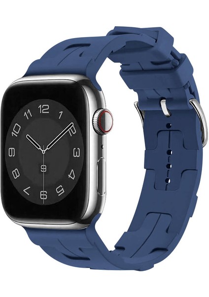 Watch 44MM Krd-92 Uyumlu Kordon Zore - Mavi
