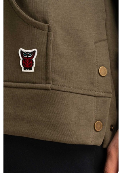 Çıt Çıt Detaylı Kapüşonlu Erkek Sweatshirt indirimleri