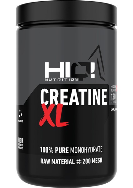 Creatine %100 Monohydrate Xl 600G Unflavored