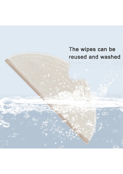 6 Adet Yıkanabilir Yan Fırça Paspas Bezi T8/ Max/ Max+Robot Süpürge Yedek Parçası (Yurt Dışından) indirimleri