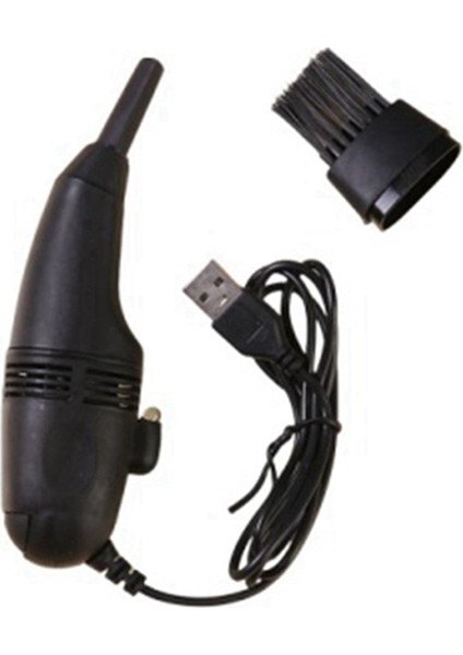 Bilgisayar Süpürgesi, Klavye Temizleyici Mini USB Dikiş Makinesi Siyah (Yurt Dışından)