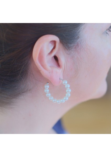 Zarafeti Tamamlayan Şık Inci Boncuklu Küpeler - Her Anınıza Işıltı Katın! modelleri