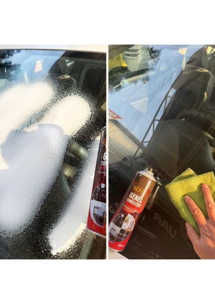 Genel Temizleyici Cam Ekran Yüzey Plastik Deri Anti Static Cleaner Susuz Kopuk Temizleme 2 Adet