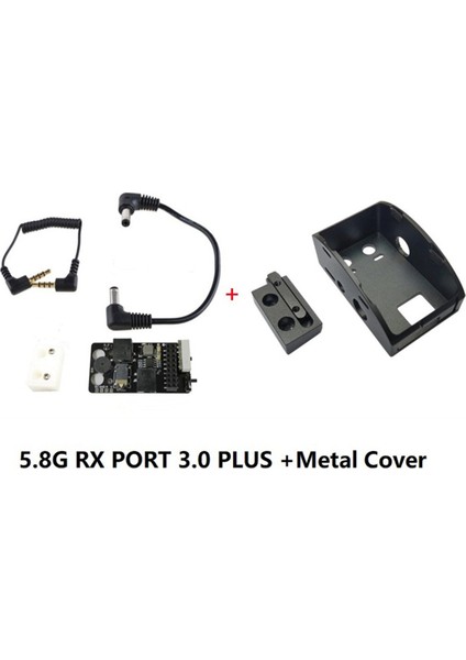 Fpv Gözlük V2 Uçuş Harici Analog 5.8g Rx Port 3.0 Alıcı Modül Kiti 5V 3A Için (Yurt Dışından)