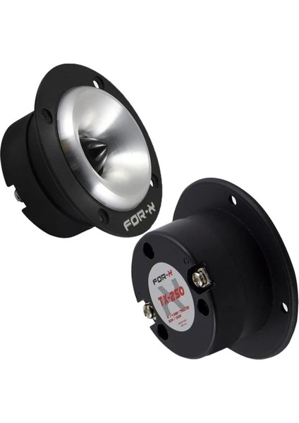 For-X TX-250 50W Rms 100W Max 2 Adet Yeni Seri Tweeter