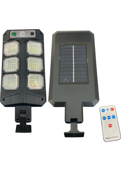 Niwalker Solar Bahçe Aydınlatması Sensörlü ve Kumandalı 72LED'Lİ