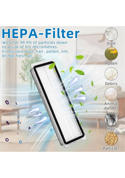 L10S Ultra / L10 Prime X10 Plus X20 Pro Gen 2 X20+ Elektrikli Süpürge Parçaları Için (Yurt Dışından)