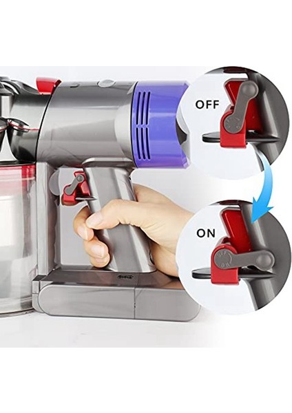 Gorgeous Dyson Için Uzatma Hortumu ve Tetik Kilidi - Gri (Yurt Dışından)