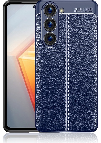 Samsung Galaxy S23 Plus Kılıf Zore Niss Silikon Kapak-Lacivert