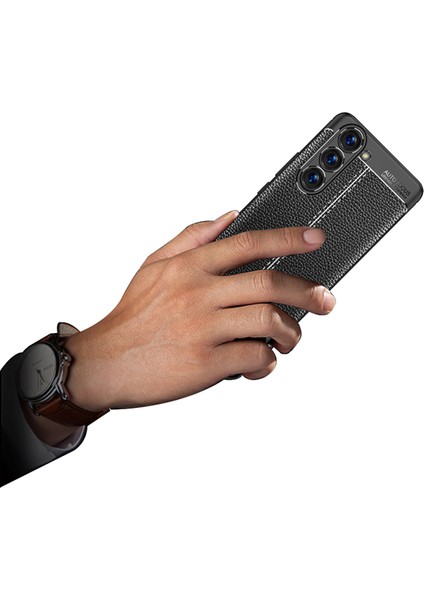 Samsung Galaxy S23 Plus Kılıf Zore Niss Silikon Kapak-Lacivert