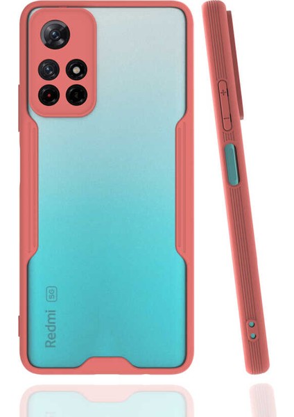 Xiaomi Redmi Note 11T 5g Kılıf Zore Parfe Kapak-Pembe