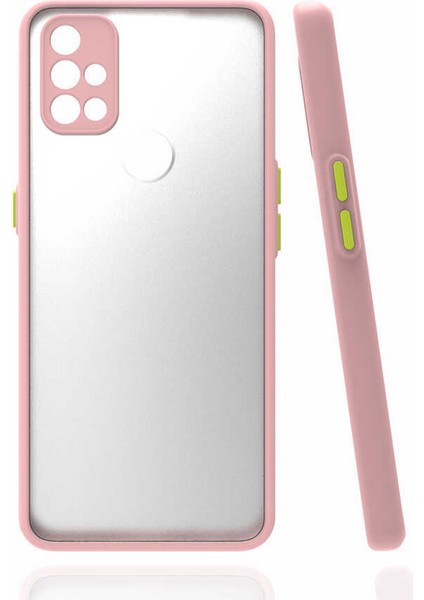One Plus Nord N10 5g Kılıf Hux Kapak-Pembe