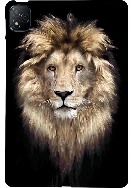 Infinix Xpad Lion Için Boyalı Tpu Tablet Kılıfı (Yurt Dışından)