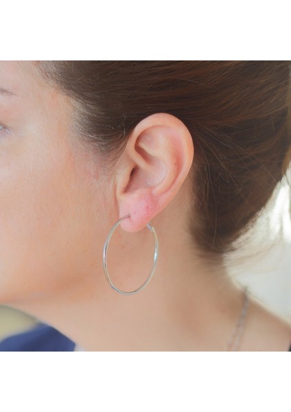 Zarafeti Tamamlayan Şık Halka Küpeler - Her Anınıza Işıltı Katın! fiyatları