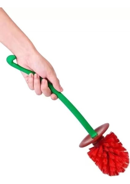 Kiraz Tuvalet Fırçası Uzun Saplı Yumuşak Kıllı Tuvalet Fırçası (Yurt Dışından) fırsatları