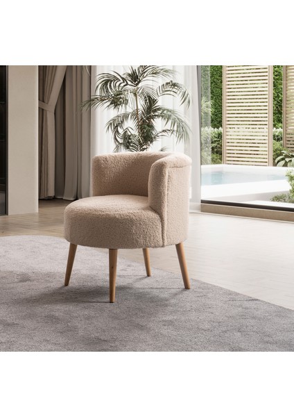 Panda Çay Seti Berjer ve Puf Takımı (Salon, Balkon, Ofis) (2) Li Takım