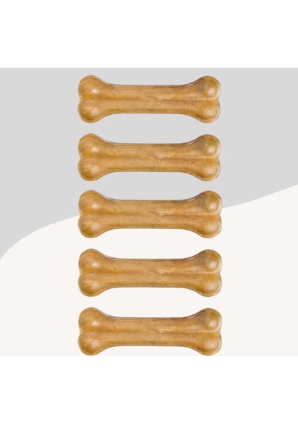 Köpekler Için Naturel Press Çiğneme Kemiği 15cm 5li Paket