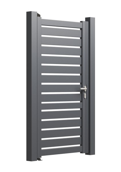 100CM Siyah Bahçe Kapısı - A1