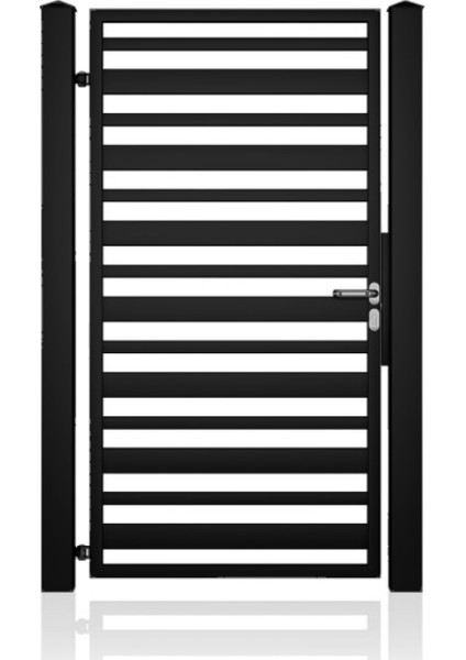 120CM Siyah Bahçe Kapısı - B1