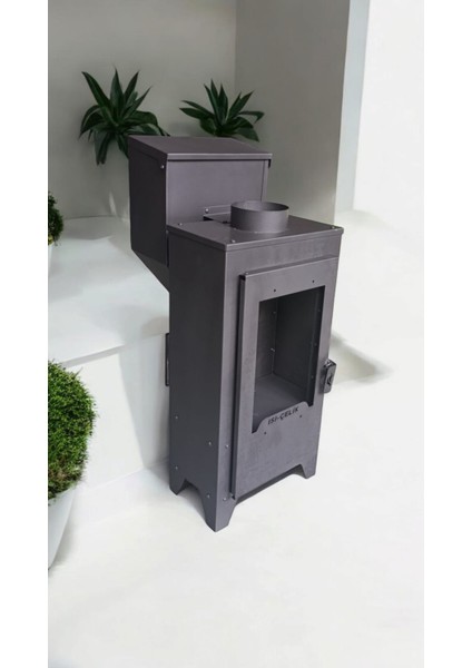 200CM Siyah Bahçe Kapısı - E1