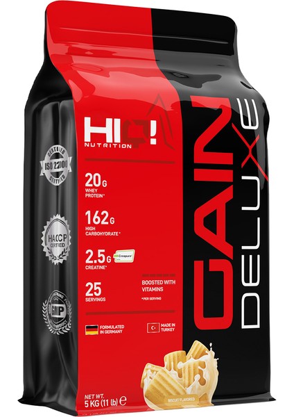 Gain Deluxe 5 kg Biscuit Flavored