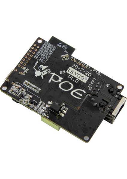 T-Internet-Poe ESP32-WROOM LAN8720A Chip Ethernet Adaptörü ve Downloader Genişleme Kartı