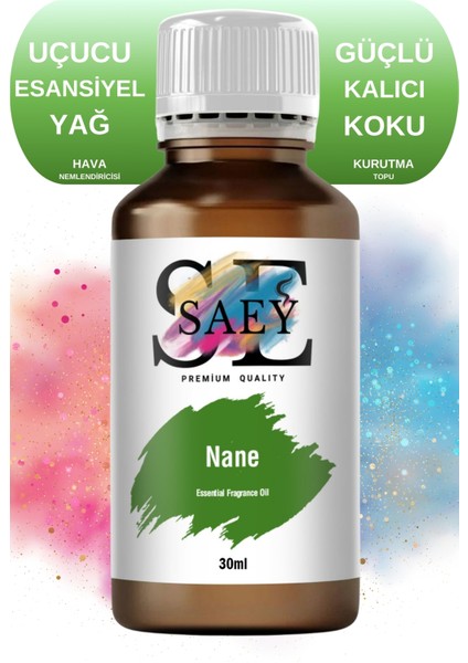 Nane Esansiyel Uçucu Koku Yağ Buhurdanlık Yağı Difüzör Esansı Hobi Esans 30ml