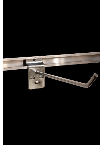 10 Adet 15 cm Galvaniz Kanallı Pano Raf Askısı Kanallı Pano Kancası