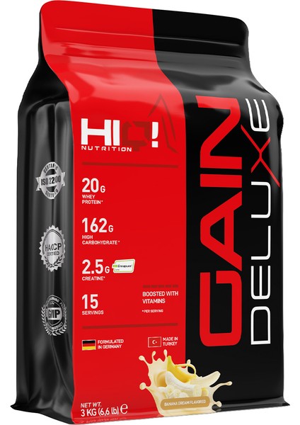 Gain Deluxe 3 kg Banana Dream Flavored