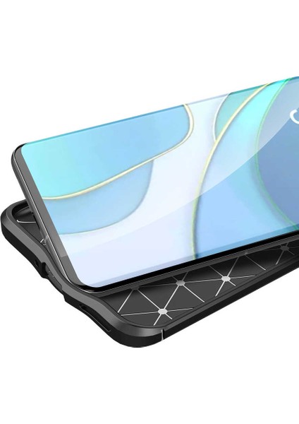 One Plus 9 Pro Kılıf Niss Silikon Kapak-Siyah