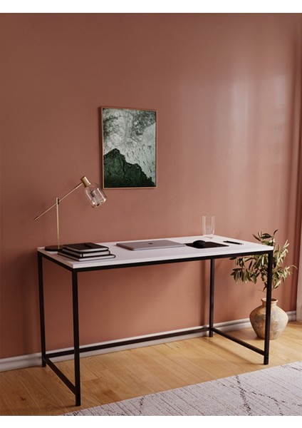 Tinnes Çalışma Masası Beyaz 120X60 modelleri