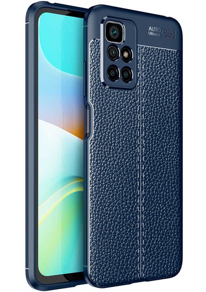 Xiaomi Redmi 10 Kılıf Zore Niss Silikon Kapak-Lacivert