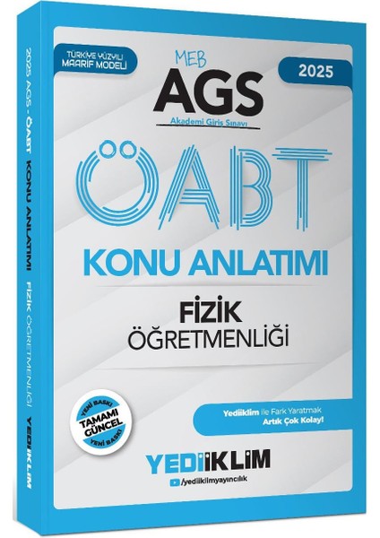 2025 Meb Ags Öabt Fizik Öğretmenliği Konu Anlatımı